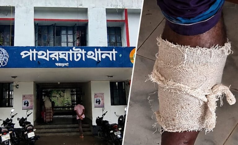 পাথরঘাটায় জমি সংক্রান্ত দ্বন্দ্বে যুবককে কোপানোর অভিযোগ, আহত ৪