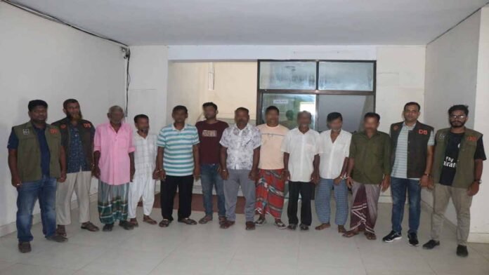 মাগুরায় জুয়াবিরোধী অভিযানে ৯ জন গ্রেপ্তার