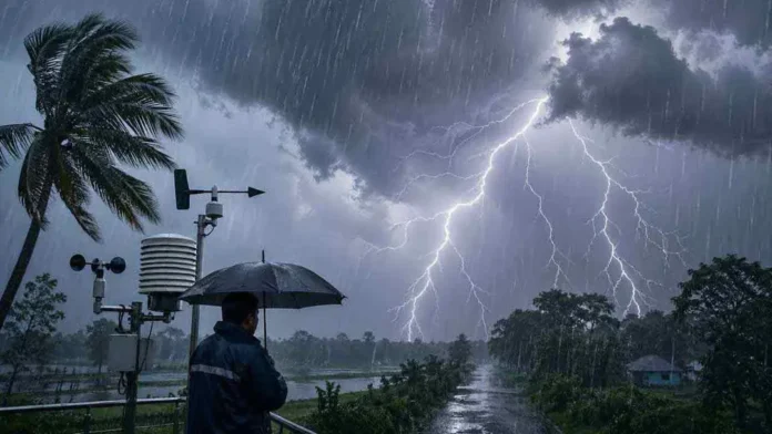 দেশের ১৯ অঞ্চলে ঝড়-বৃষ্টির আভাস, নদীবন্দরে সতর্কতা
