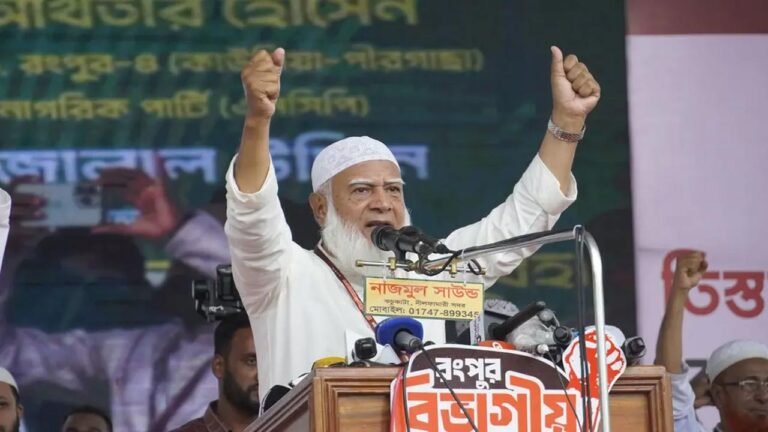 তিস্তা নিয়ে কথার ফুলঝুরি নয়, বাস্তব পদক্ষেপ চাই: শফিকুর রহমান