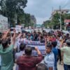 ময়মনসিংহে ৪ দাবিতে এইচএসসি পরীক্ষার্থীদের বিক্ষোভ
