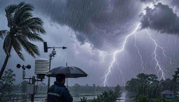 দুপুরের মধ্যে ৮ জেলায় ৬০ কিমি বেগে ঝড়ের আভাস