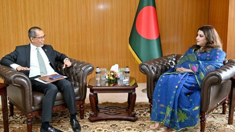 পররাষ্ট্র প্রতিমন্ত্রীর সঙ্গে ব্রুনাইয়ের হাইকমিশনারের সৌজন্য সাক্ষাৎ