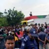 ৭ দফা দাবিতে জেএমআই সিরিঞ্জ কারখানার শ্রমিকদের মহাসড়ক অবরোধ