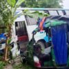 রাজবাড়ীতে বাস-মাহিন্দ্রার মুখোমুখি সংঘর্ষে চালক নিহত, আহত ৫