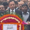 জিয়াউর রহমান ও খালেদা জিয়ার সমাধিতে অ্যাটর্নি জেনারেলের শ্রদ্ধা