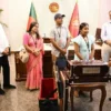 প্রধানমন্ত্রীর সঙ্গে সাক্ষাতে স্বপ্ন পূরণ শিক্ষার্থী অনুশ্রী রায়ের