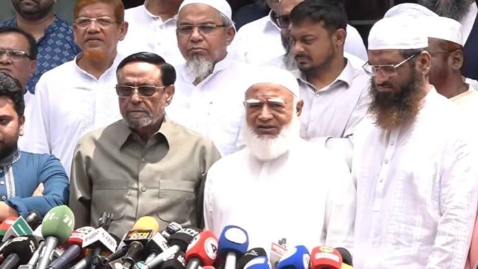 গণতন্ত্রের সৌন্দর্য রক্ষায় ১১ দলের রাষ্ট্রপতি প্রার্থীর সিদ্ধান্ত হয়েছে: শফিকুর রহমান