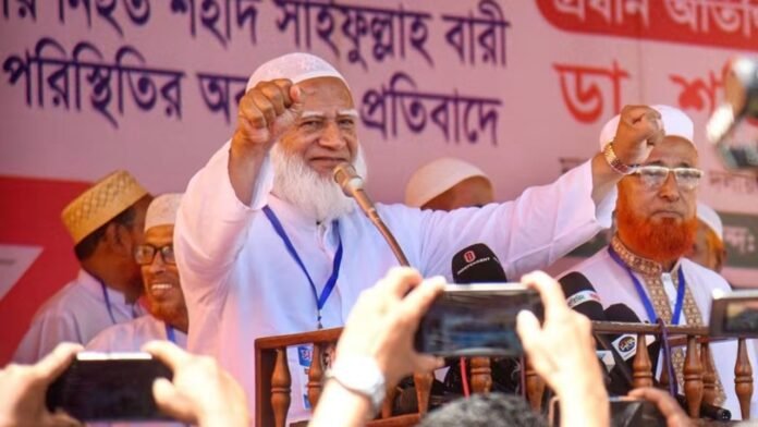 গণভোটের রায় না মানলে আপনারাও নাই হয়ে যাবেন: জামায়াত আমির